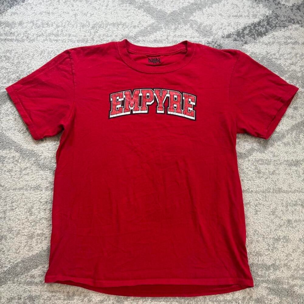 Empyre shirt I dont fetch bull dog red size kids XL Fits womens small or mens XS